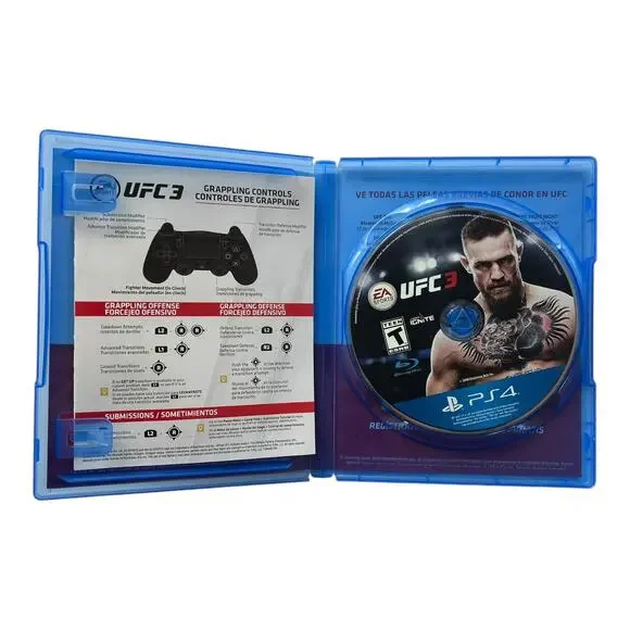 EA Sports UFC + UFC 3 PS4 Game Bundle - Picture 3 of 9